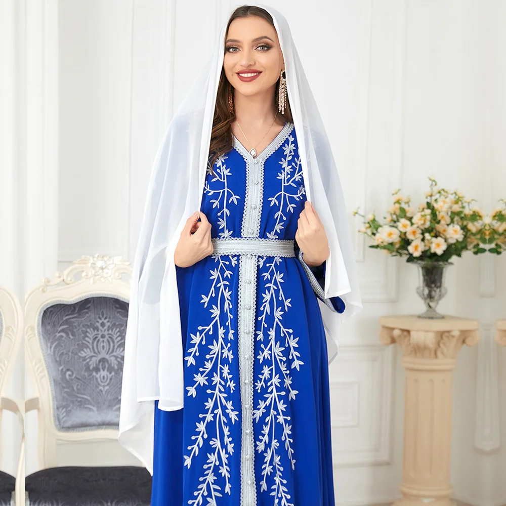 

Fashionable New National Solid Chiffon Malay Indonesian Scarf Hui Elegant Multicolor Women's Muslim Headband