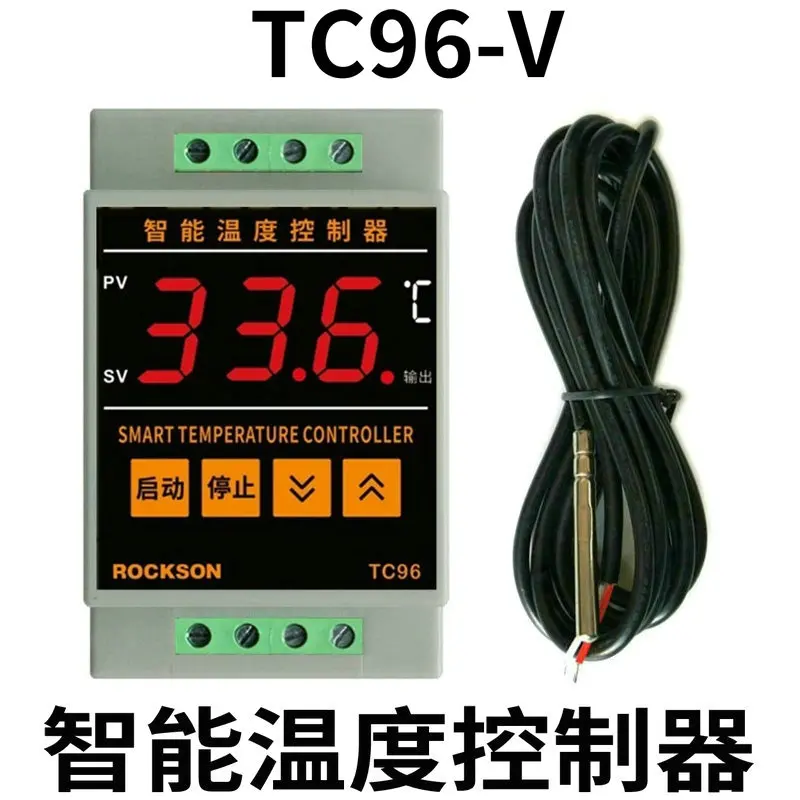 

220V voltage digital display high precision heating and refrigeration electronic temperature controller with delay calibration