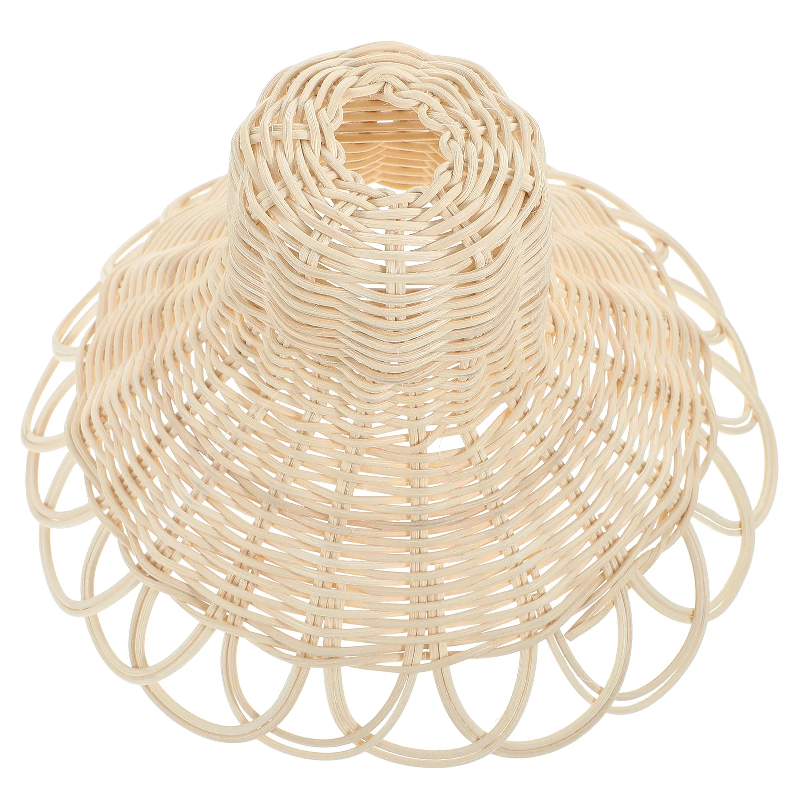 

Lamp Shade Shades Rattan Light Woven Lampshade Pendant Ceiling Chandelier Wicker Drum Cover Cage Rustic Hanging Vintage Wall