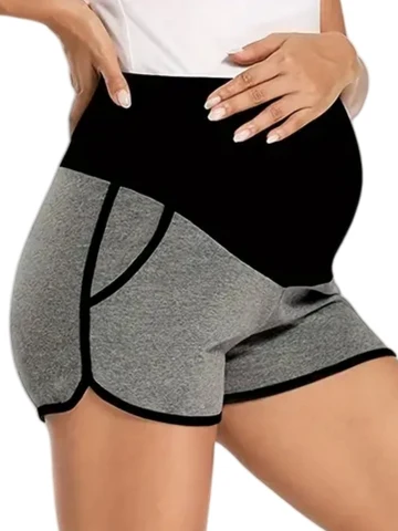 Летние мягкие тонкие модальные короткие леггинсы для беременных, свободные спортивные шорты для йоги, одежда для беременных женщин, беременность