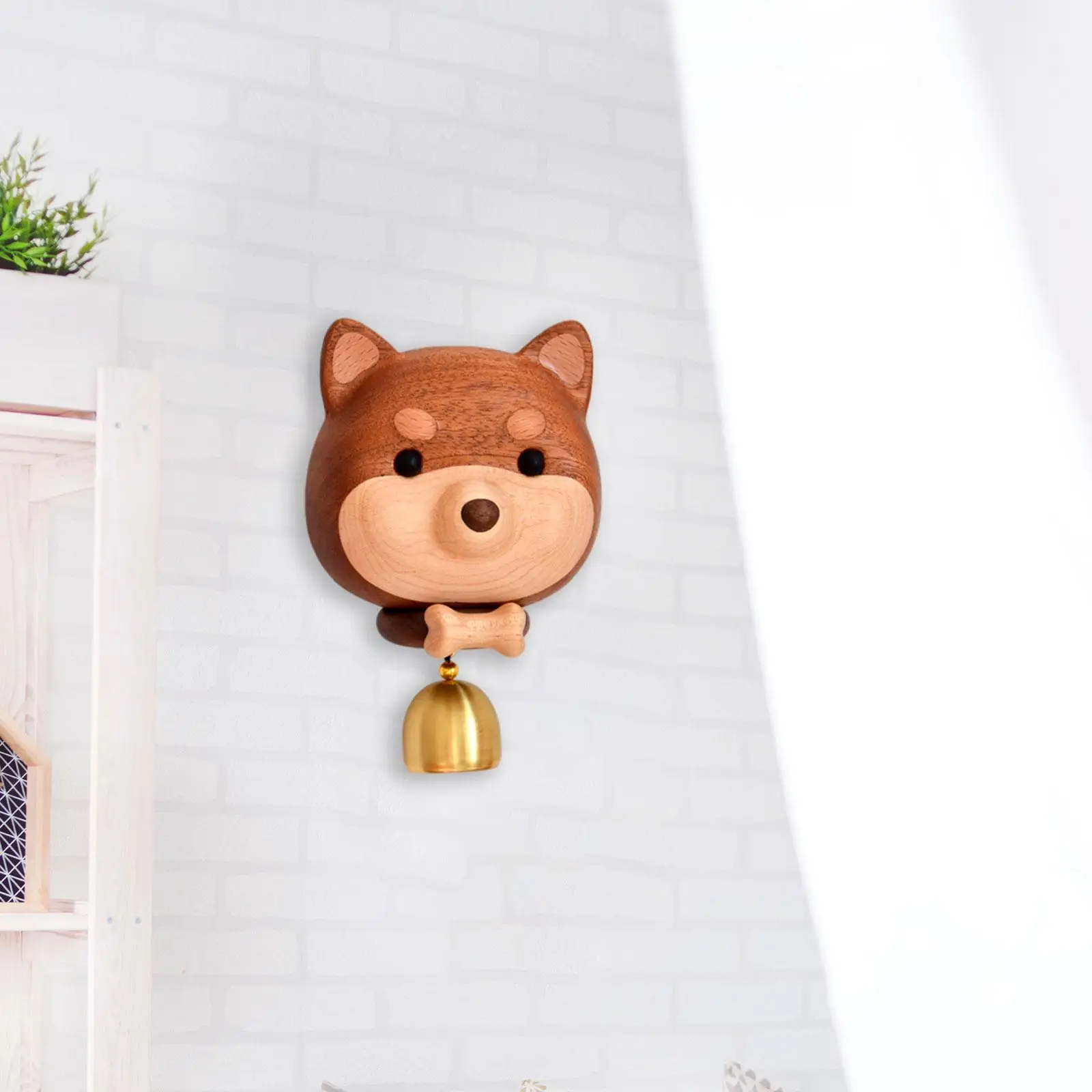 

Shopkeepers Bells Wood Creative Gift Doorbell for Windows Wardrobe Farmhouse