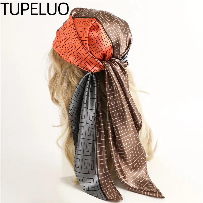 Атласный платок для женщин в ассортименте