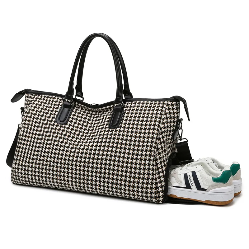 Fashion Pliad Women Handbag Bag Large Travel Bags Carry-on L