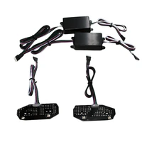 for Ford Mustang 2013 2014 Remote Control RGBW Multicolor LED DRL Daytime Running Light Board Lighting Kit Car Styling