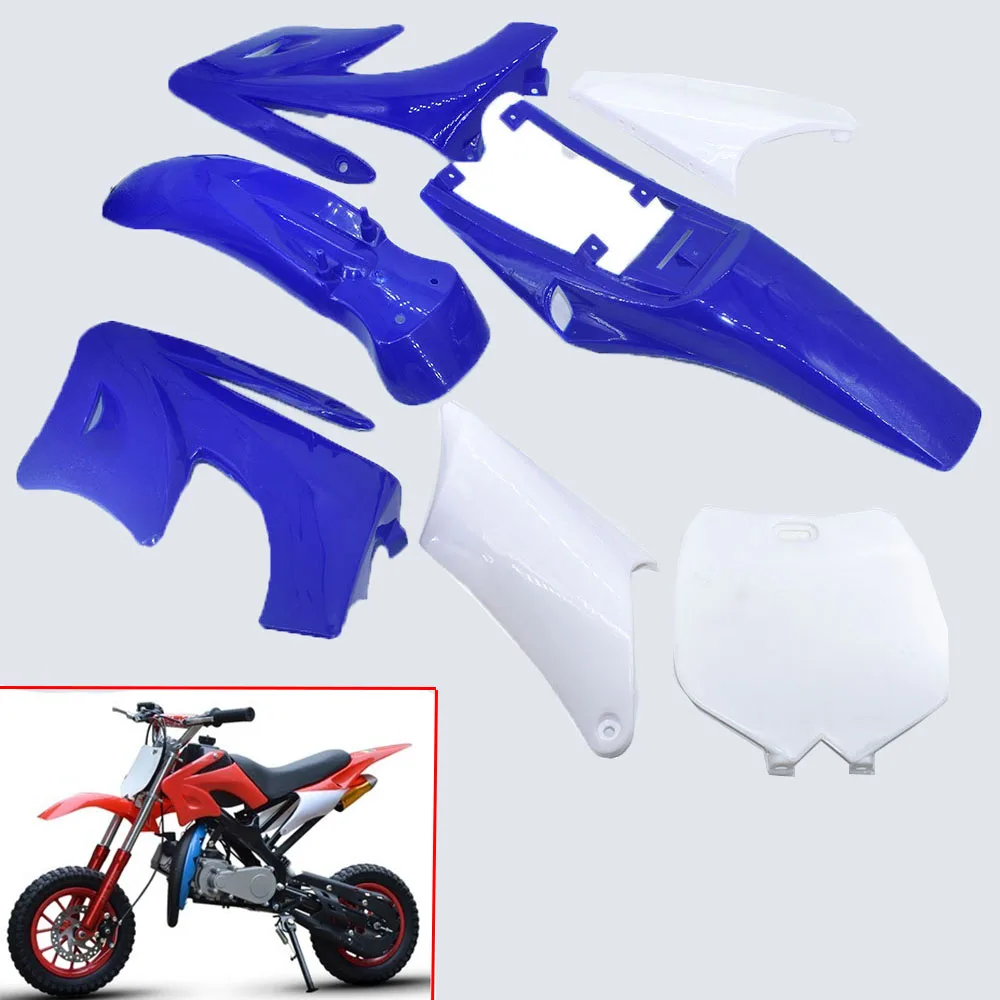 Мини-Кроссовый питбайк Apollo 47cc 49cc 50cc, комплект с пластиковой ...