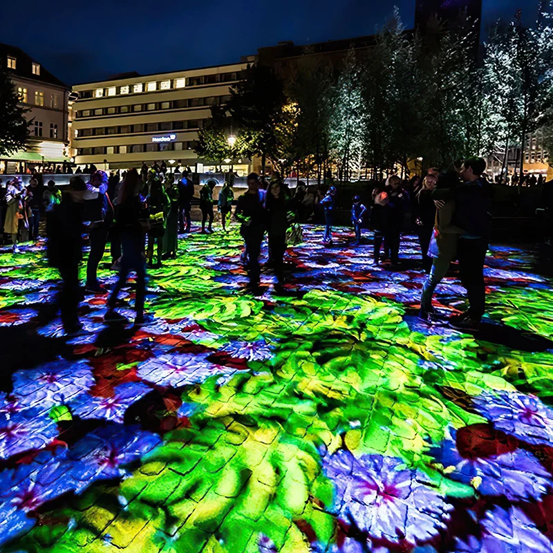 Профессиональная интерактивная система LIDAR с экраном POE со встроенным