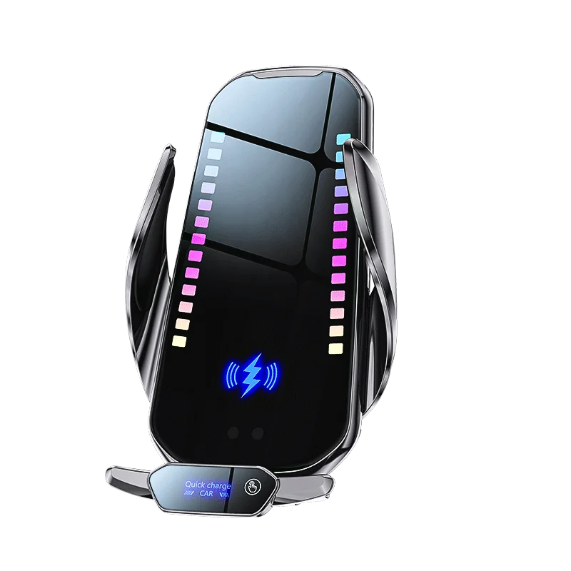 

Magnetic Wireless Charge Car Holder for iphone 14 Pro 13 12 11 Automatic Clamp 15W Fast Phone Charger Airvent Stand Universal