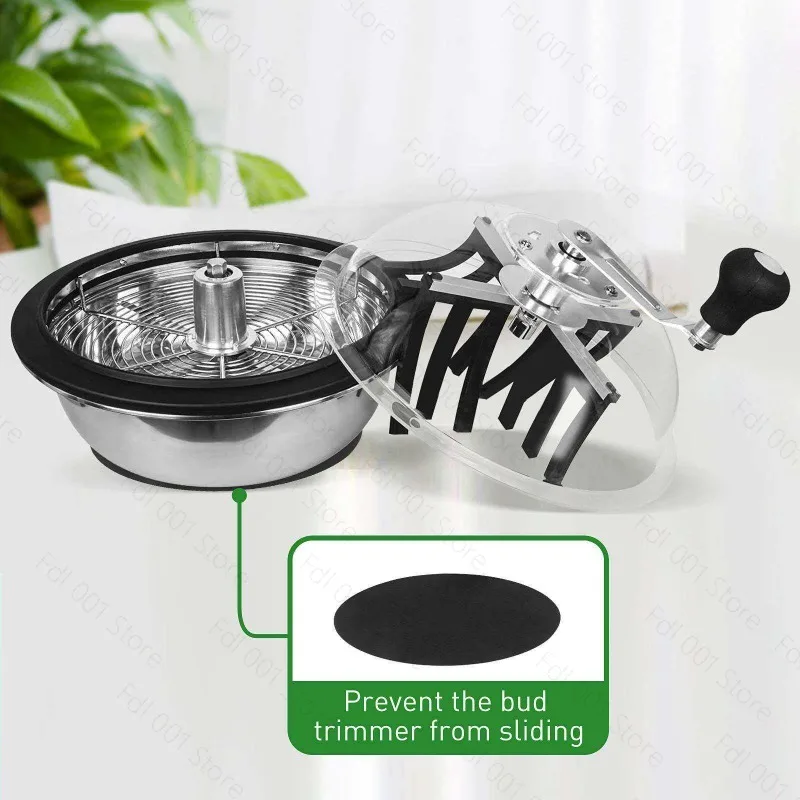 Фото Ручной триммер для травы, растений, травянистых растений и цветов Leaf Bowl Twisted Spin Cut с ручным приводом №2
