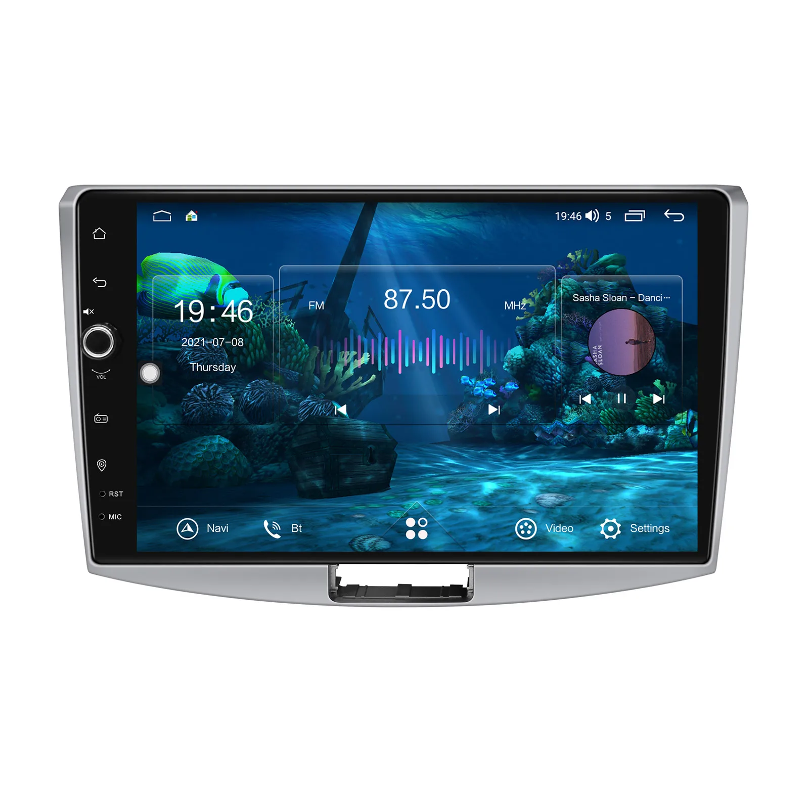 Головное устройство для Volkswagen Passat 7 B7 CC NMS 2011 - 2015 Автомобильное радио, мультимедийный видеоплеер, навигация GPS без 2din 2din dvd on.