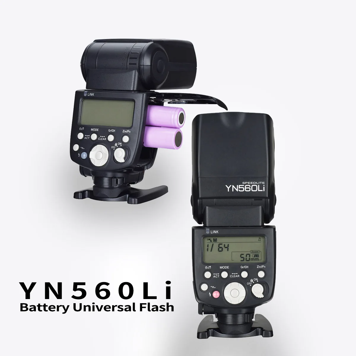 

YONGNUO YN560Li Power Supply Flash Speedlite GN58 2.4G For Canon For Nikon Pentax Olympus DSLR Cameras
