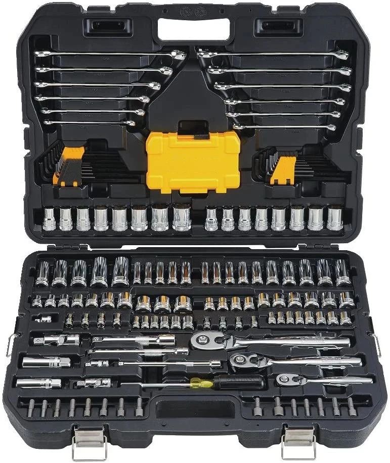 

2023 New New Mechanics Tools Kit and Socket Set 168-Piece Full Set