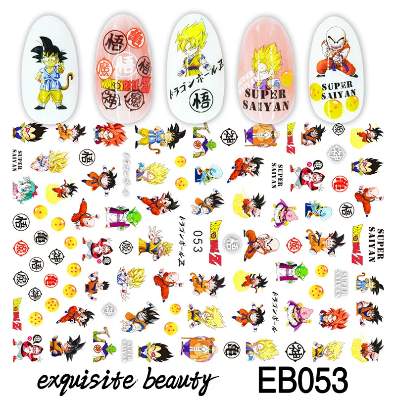 

1PCS Cartoon Character Series Nail Stickers Nail Art Supplies Disney Princess Stitch Mickey 3D Stickers Nail Art Decoration