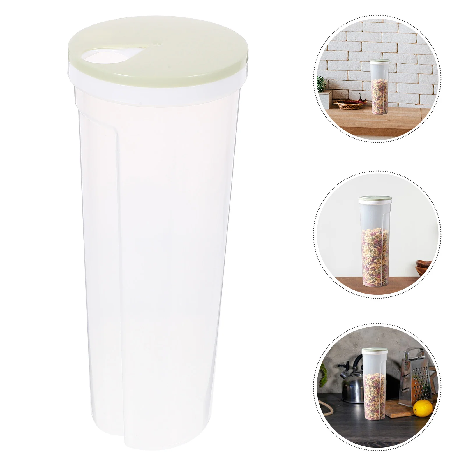

Reusable Pasta Keeper Noodle Container Kitchen Grain Container Noodle Storage Holder