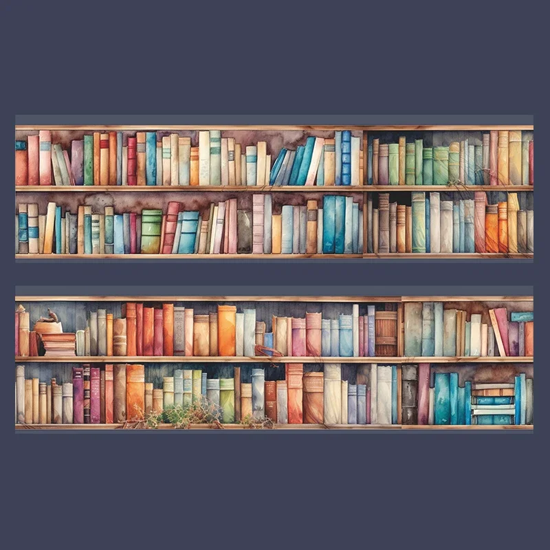 

Mr Paper, 6 стилей читающих пейзажей, ПЭТ-лента, наклейки для скрапбукинга, журнальные наклейки