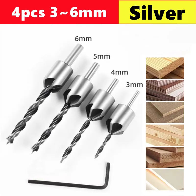 

Сверла JWXZ из быстрорежущей стали с титановым покрытием 3-10 мм