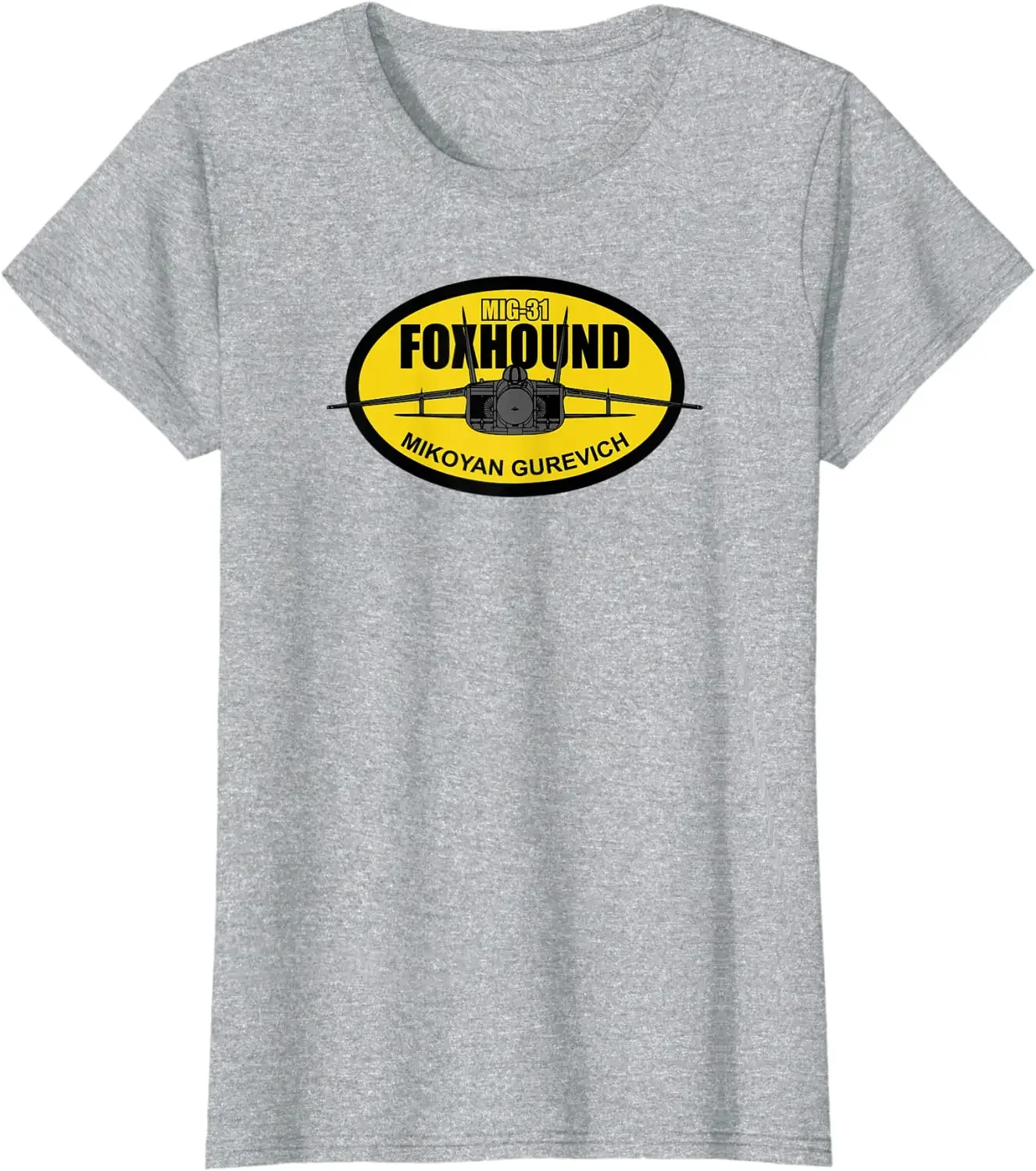 CCCP Россия Mig-31 Foxhound Мужская футболка с коротким рукавом Повседневная летняя