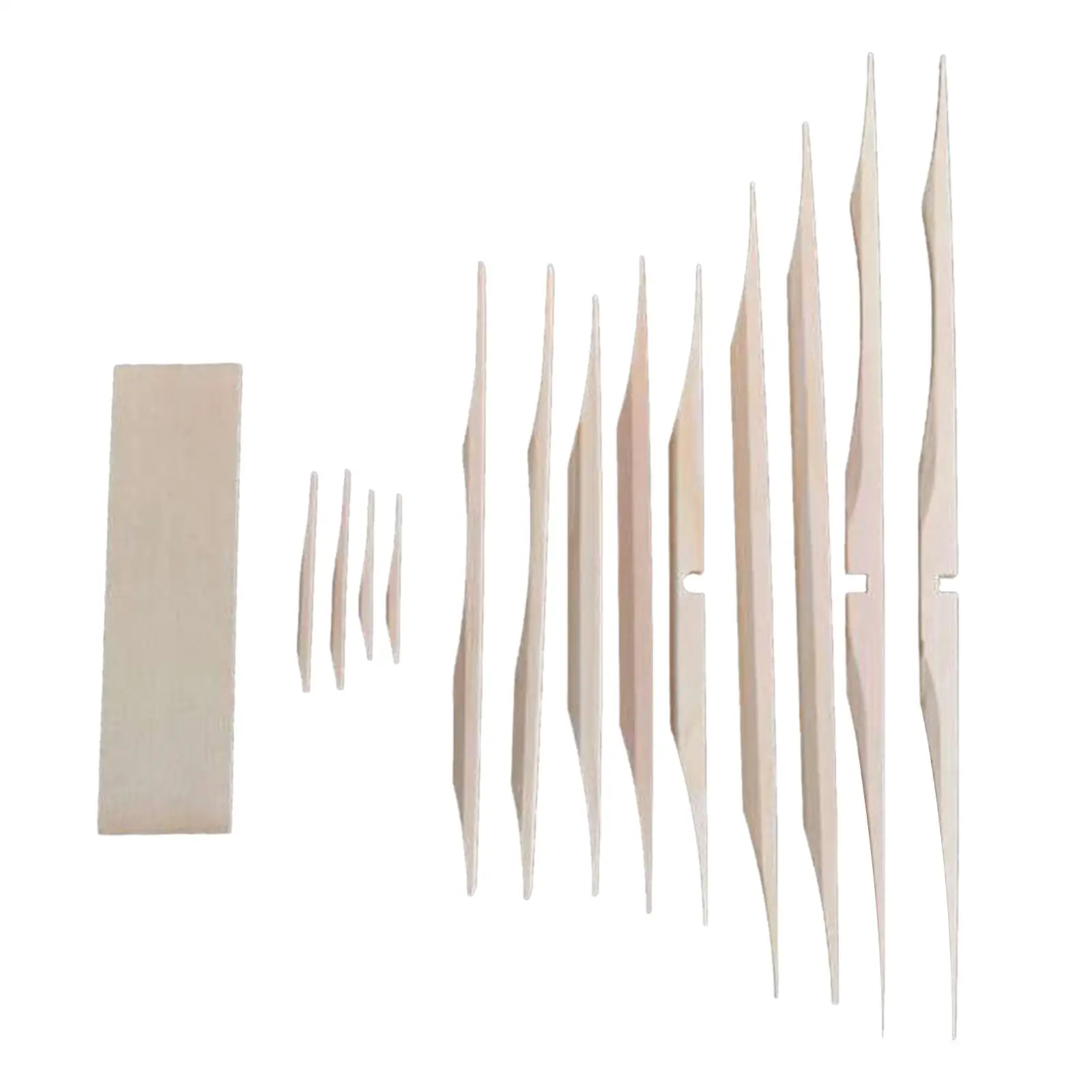 DIY Acousitc гитарный еловый скоб деревянный комплект для изготовления деталей гитары