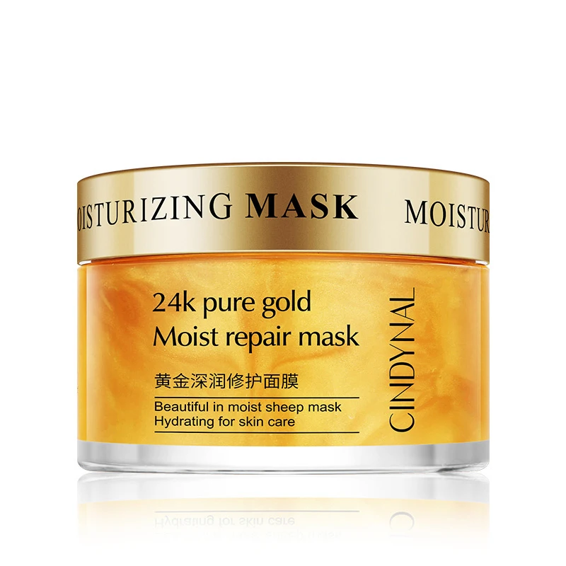 

24k Gold 120g Face Cream Collagen Anti-Wrinkle Serum Cream Sleeping Mask Facial Cream Improve Skin Moisturizing Anti-aging Drop