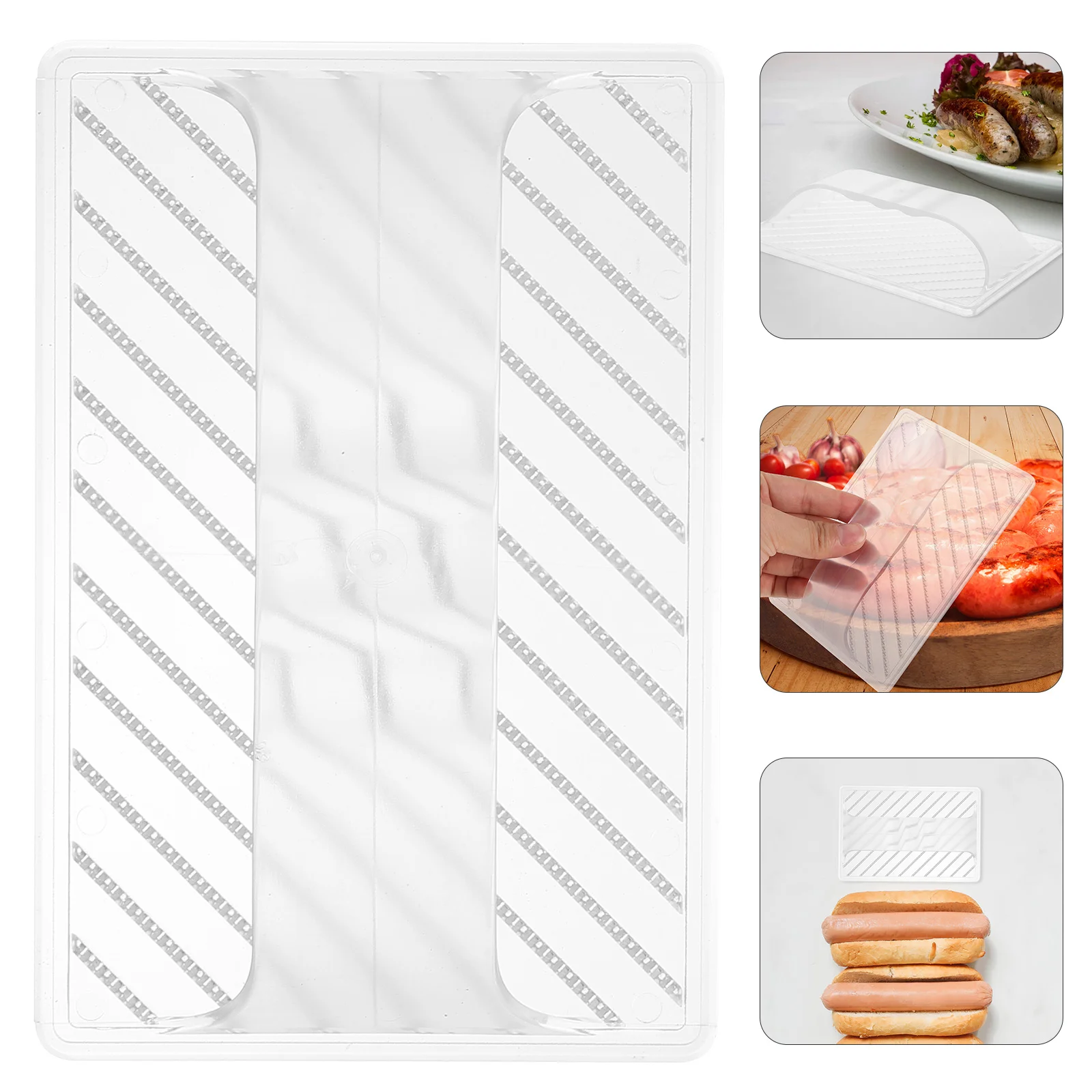 

Hot Dogs Slicing Tool Hot Dogs Cutting Tool Portable Hot Dogs Slicing Gadget for Barbecue Kitchen