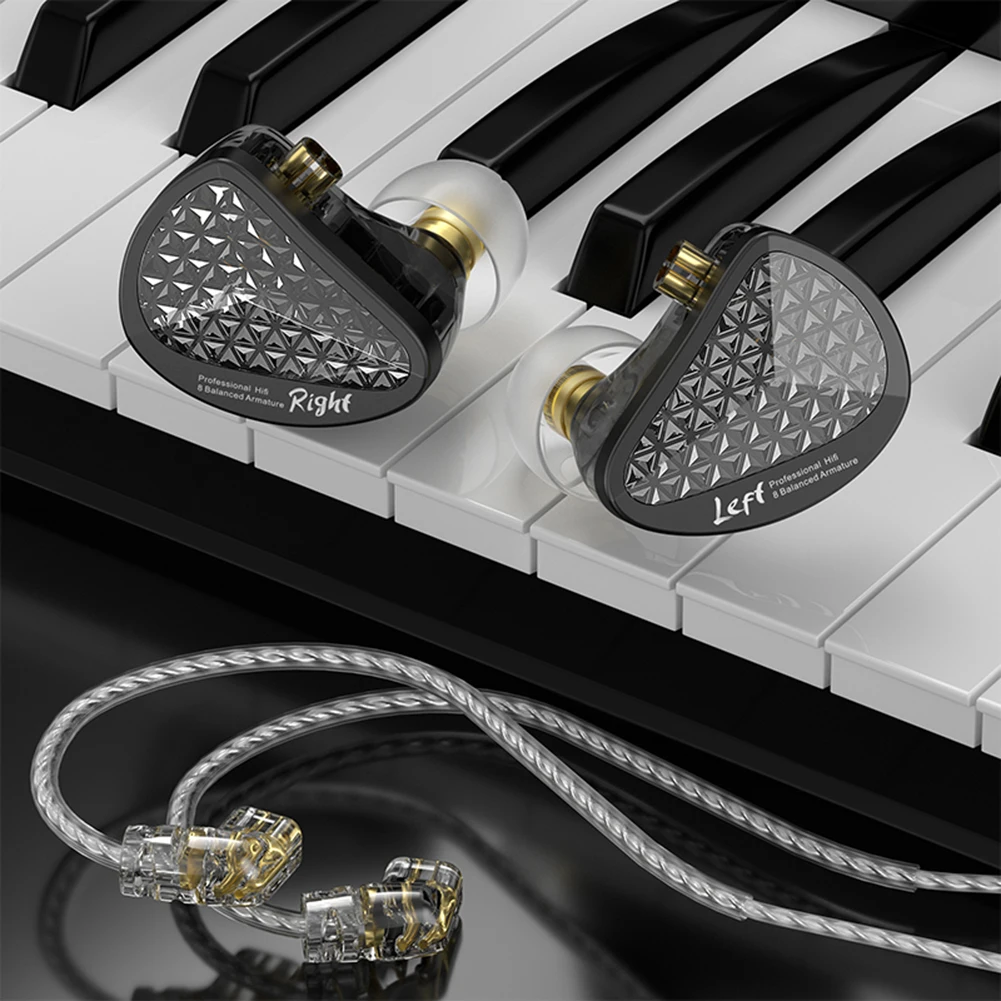 KZ AS16 PRO In Ear Wired Earphones 3.5mm Plug Noise Cancelling Earbuds Sport Headset HiFi Bass Monitor Music Headphone - купить по