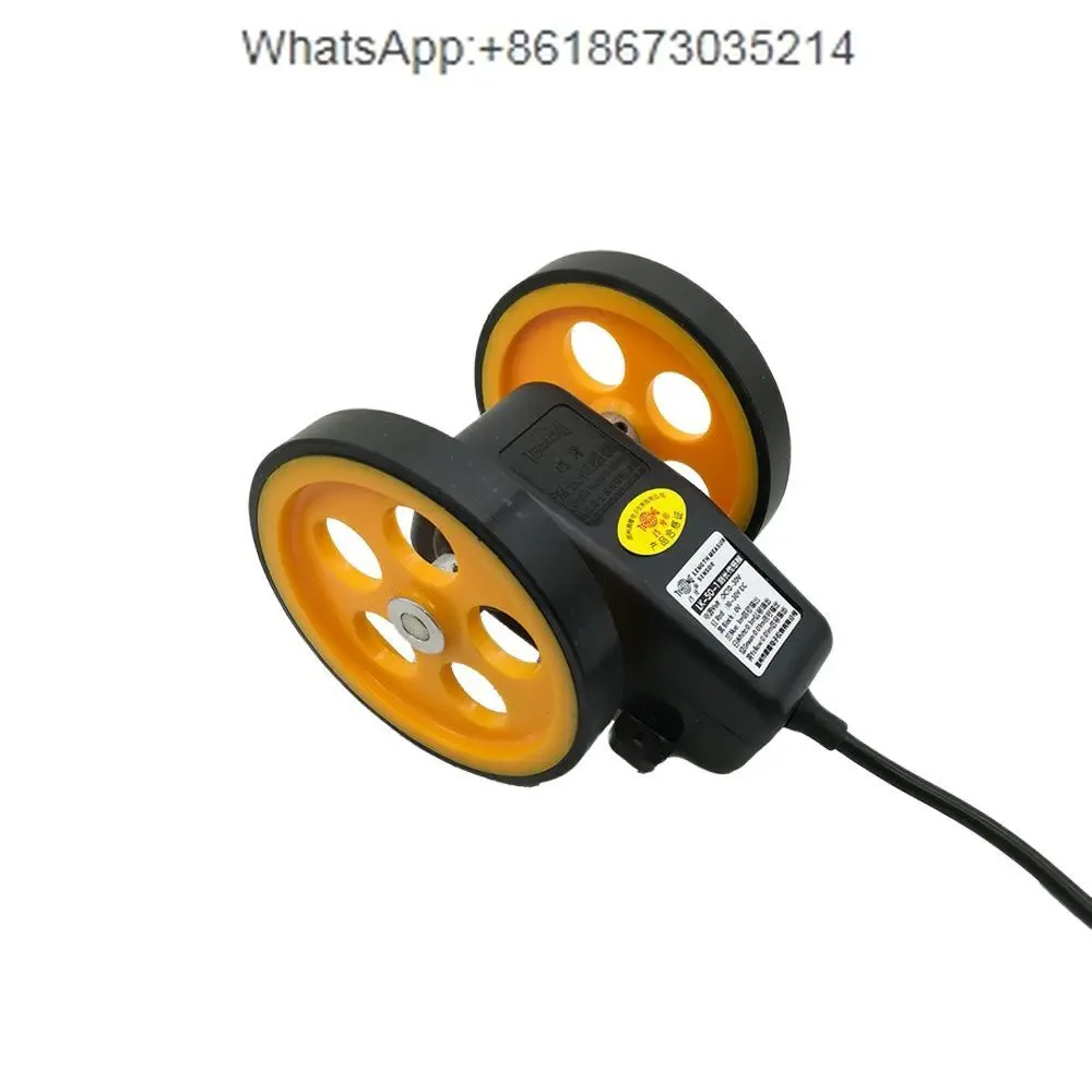 Измеритель длины провода вращающегося колеса