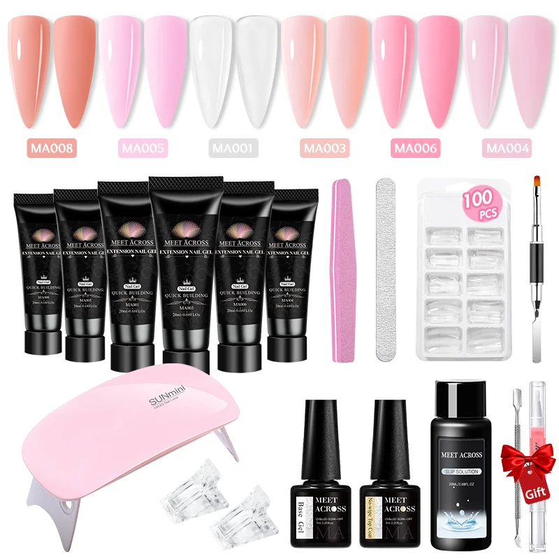 Длинные ногти гель костюм маникюр угловой толкающий палец удлиненная форма