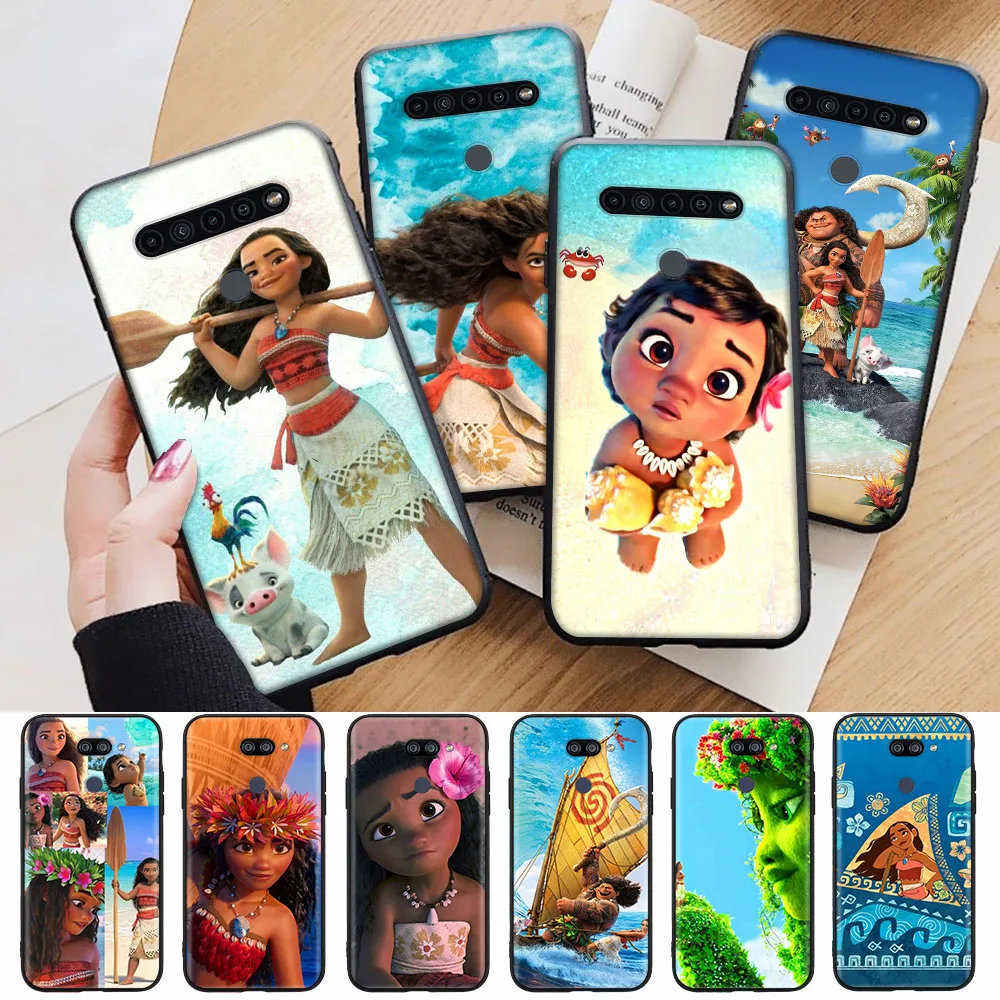 

Черный чехол для iPhone 5 5S SE 6 6S 7 8 Mini 12 11 Pro XR Max Moana