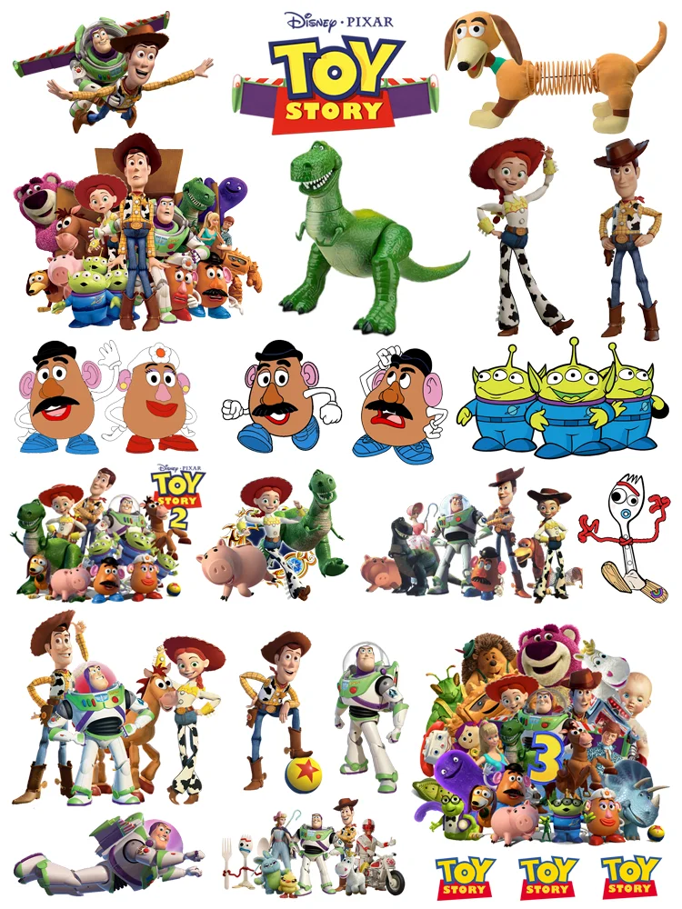 Термоклейкие Детские нашивки История игрушек |