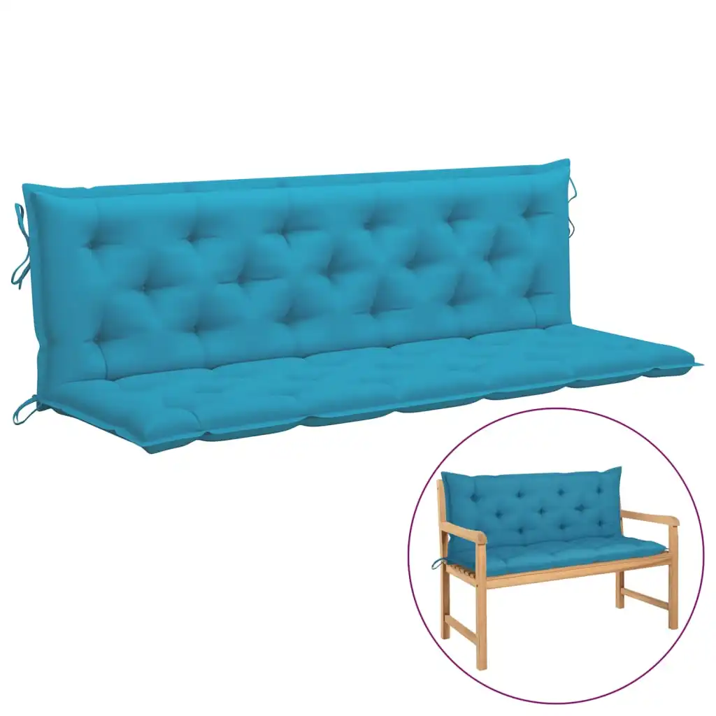 

Lounger cushion light blue 180 cm fabric