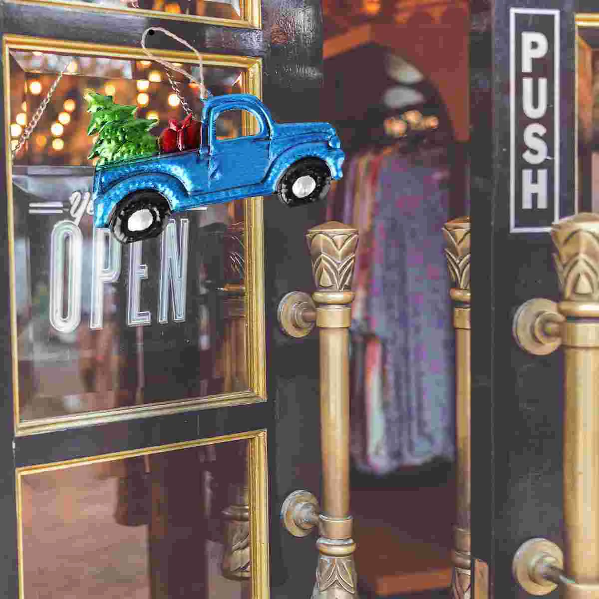 Рождественские украшения подвеска для вечеринки маленький автомобиль подвесной