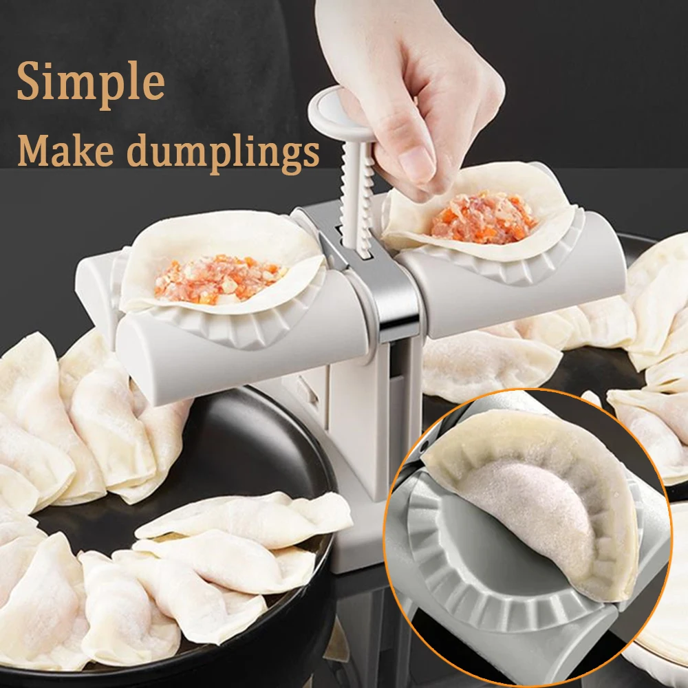 Molde para hacer dumplings, utensilio para hacer raviolis perezosos, accesorios para hornear, prensa de masa de cocina para el hogar, accesorios de pastelería