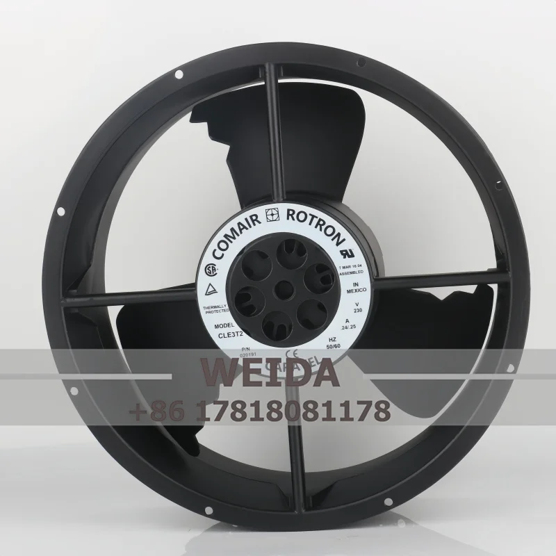 COMAIR ROTRON CLE3L2/CLE3T2 Caravel 230 В переменного тока 254X89 мм 25489 67 Вт 1400 об/мин 1 0 А 455CFM