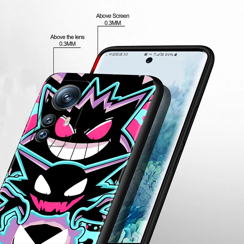 Чехол для телефона P-Pokemons G-Gengguis Xiaomi Mi 14 13T 13 12T 12 11T 11i 11 10T 10 Pro Lite