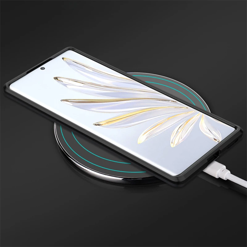 For Huawei Honor 70 Case For Honor 70 Pro Plus Cover Silicone Invisible Holder TPU Rubber Protective Case For Honor 70 Cover