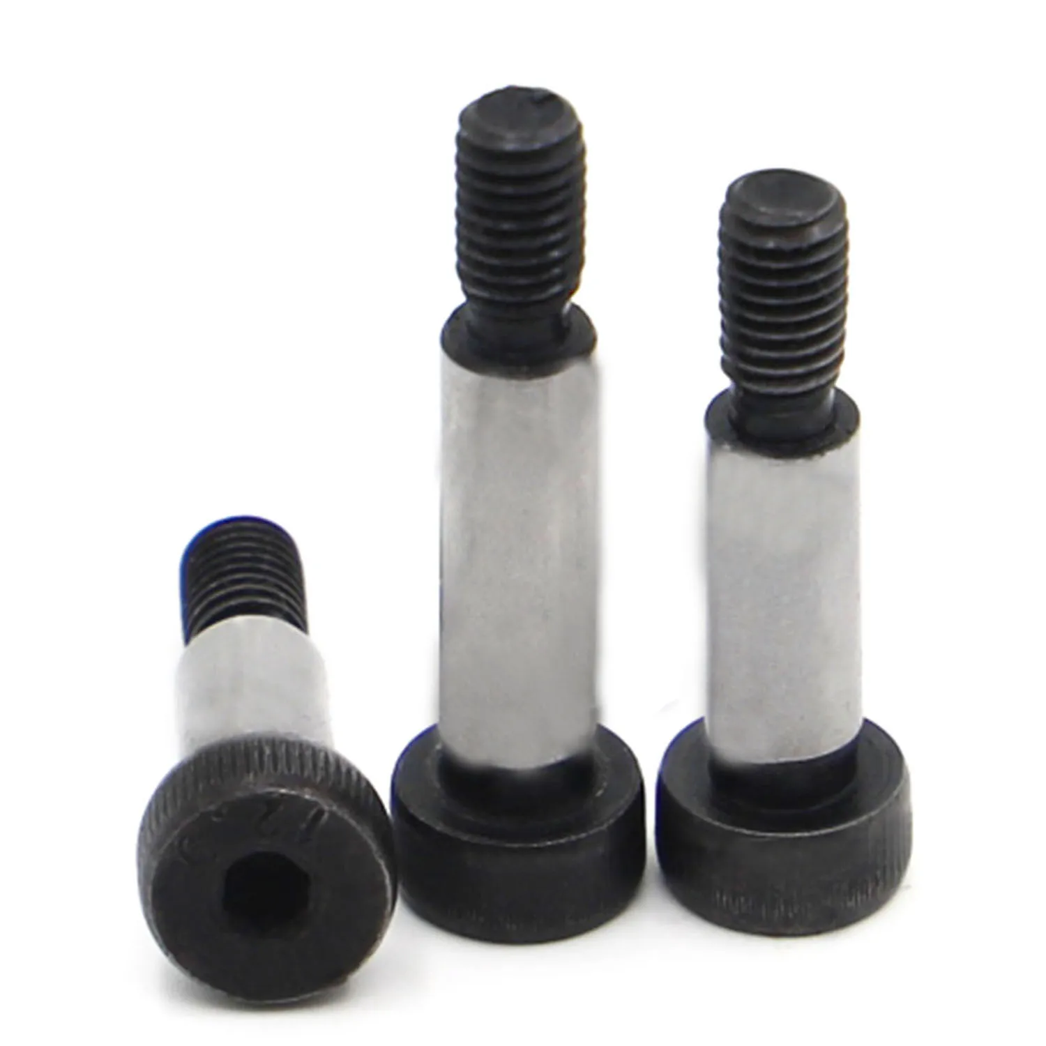 

1pc M5 M6 M8 M10 Dia=6 8 10 12mm Grade 12.9 Steel Hex Hexagon Socket Cap Head Shoulder Roller Bearing Screw Bolt