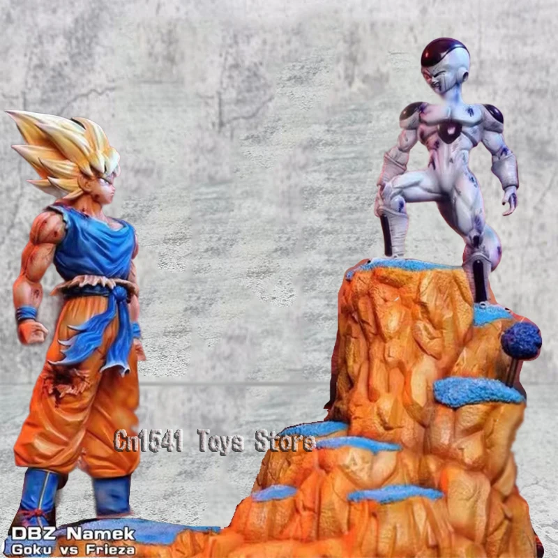 

Anime Freezer Figurine Namek Dragon Ball Figures Gk Frieza Vs Son Goku Figure Super Saiyan Statue PVC Collection Ornament Toys