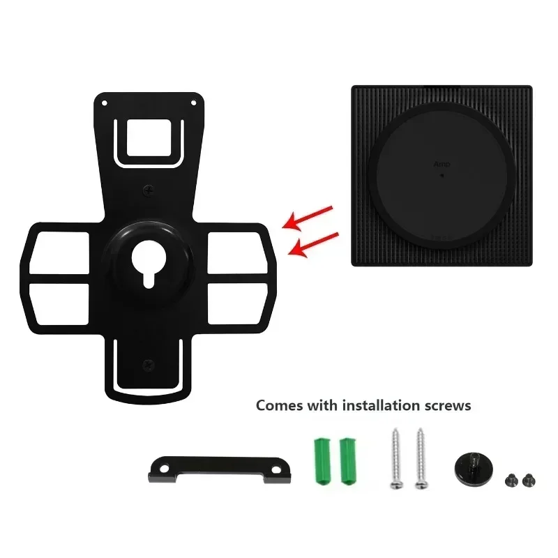 Прочный металлический настенный кронштейн-подставка для SONOS AMP стерео