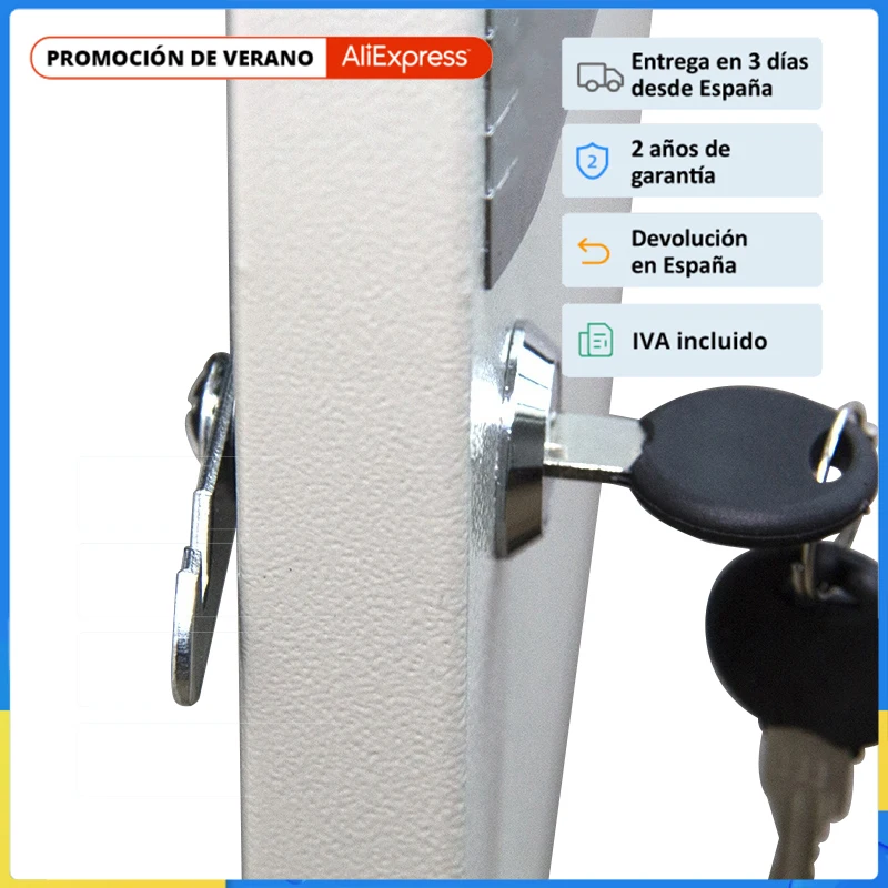 

1 шт., электронный ящик с 2 ключами