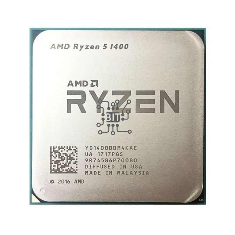 RYZEN 5 1400 3.2GHz/4-Core(8-Thread)/8Mb Cache/65W