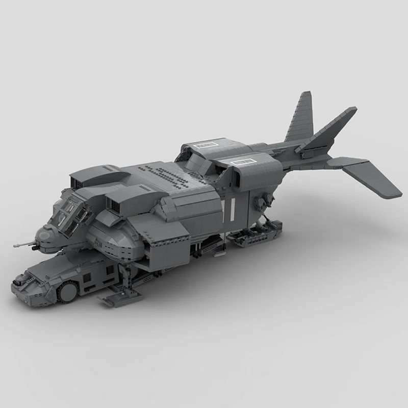 Фото НОВЫЙ 4992 шт. фильм «Изменитые инопланетяне» MOC UD-4L транспортный самолет и модель M577 APC DIY креативные идеи детские игрушки рождественские подарочные блоки №1