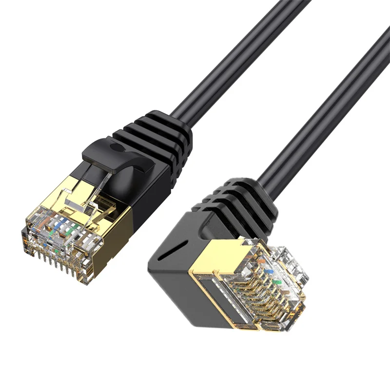 OD3.8mm Flexible PC RJ45 Cable Ethernet Cat 8 40Gbps 2000MHz Lan Internet Network Shielding Laptops PS 4 Router Modem