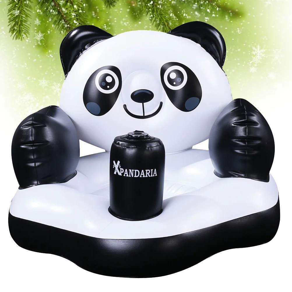 

Toy Inflatable Baby Bath Stool Funny Lovely Kids Dining Chair Creative Shape