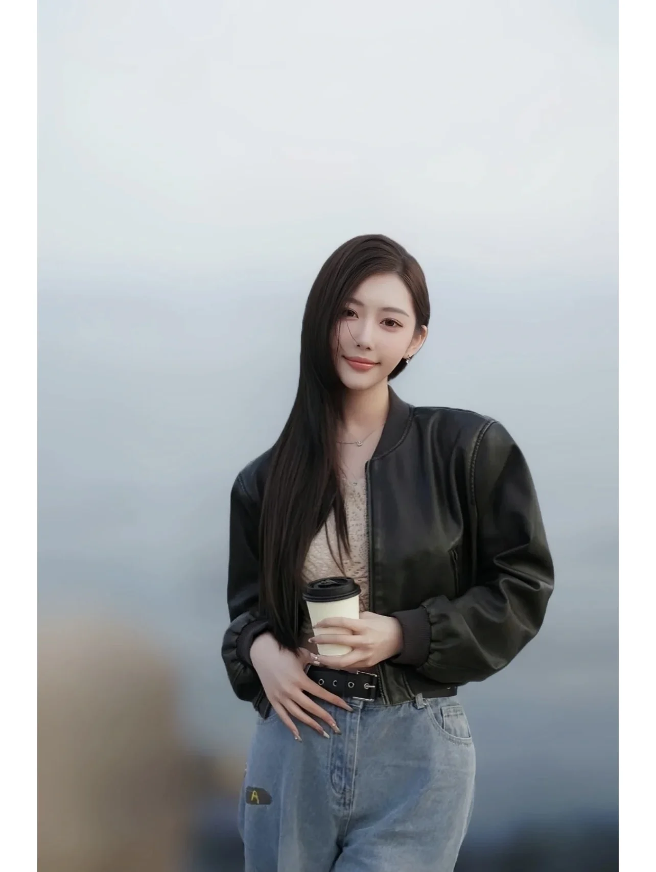 Короткие кожаные накладки для женщин 2024 traf Новый Евро-американский стиль