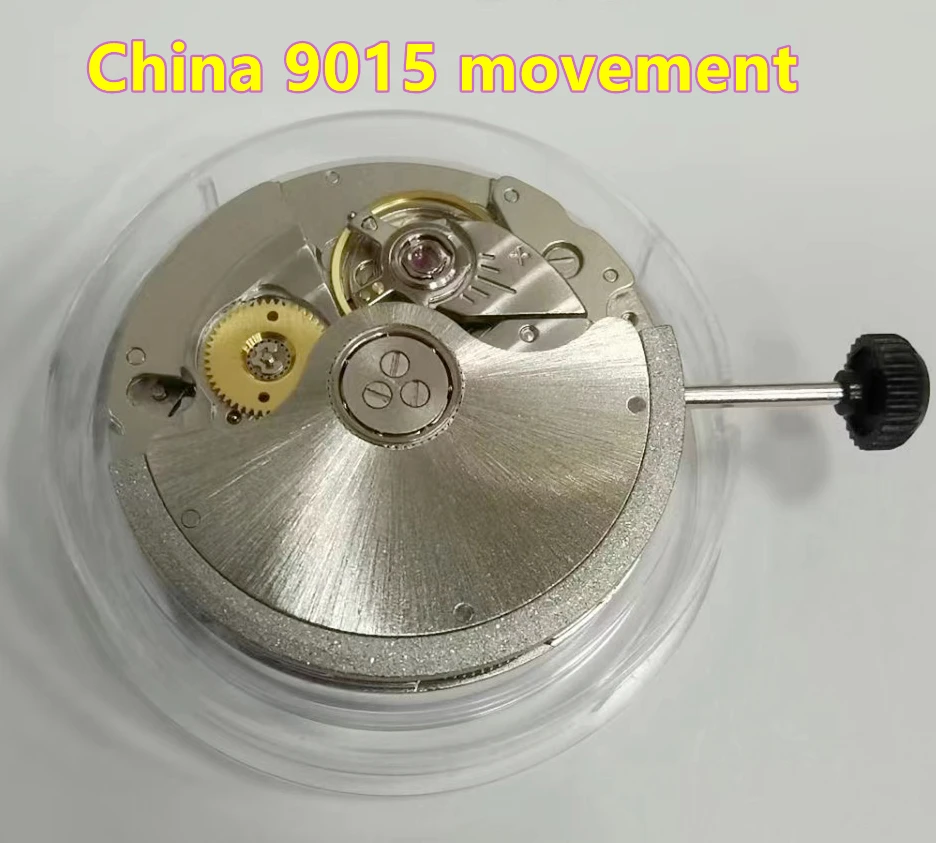 

China 9015 Mechanical Movement Ultra Thin 24 Jewels Automatic Self-winding Watchmaker Replacement Mechanism