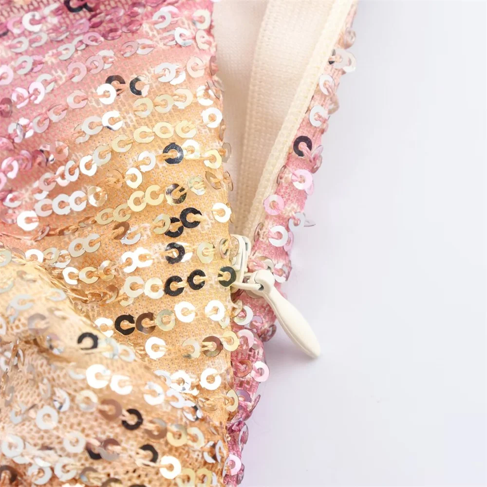 Дизайнерское Платье До Щиколотки С Открытым Вырезом В Европейском И