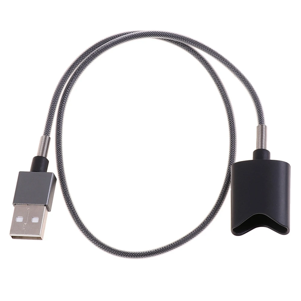 

USB Interface Charging Cable for Vuse Alto Magnetic Charger Cord Universal Design 45cm (Gray USB-A)