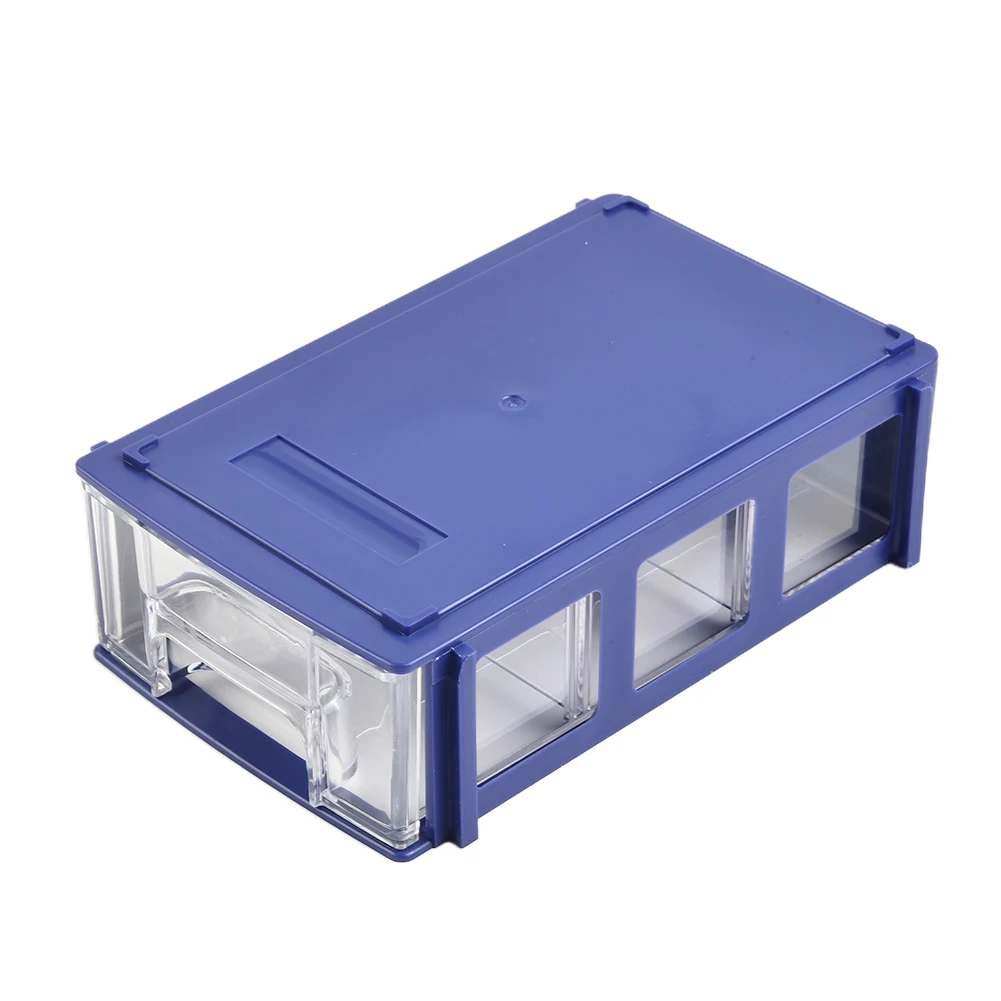 

Durable 80 Degree Celsius Storage Box Stackable 1PC Component Screws Toolbox Hardware Parts Stackable 140*90*40mm