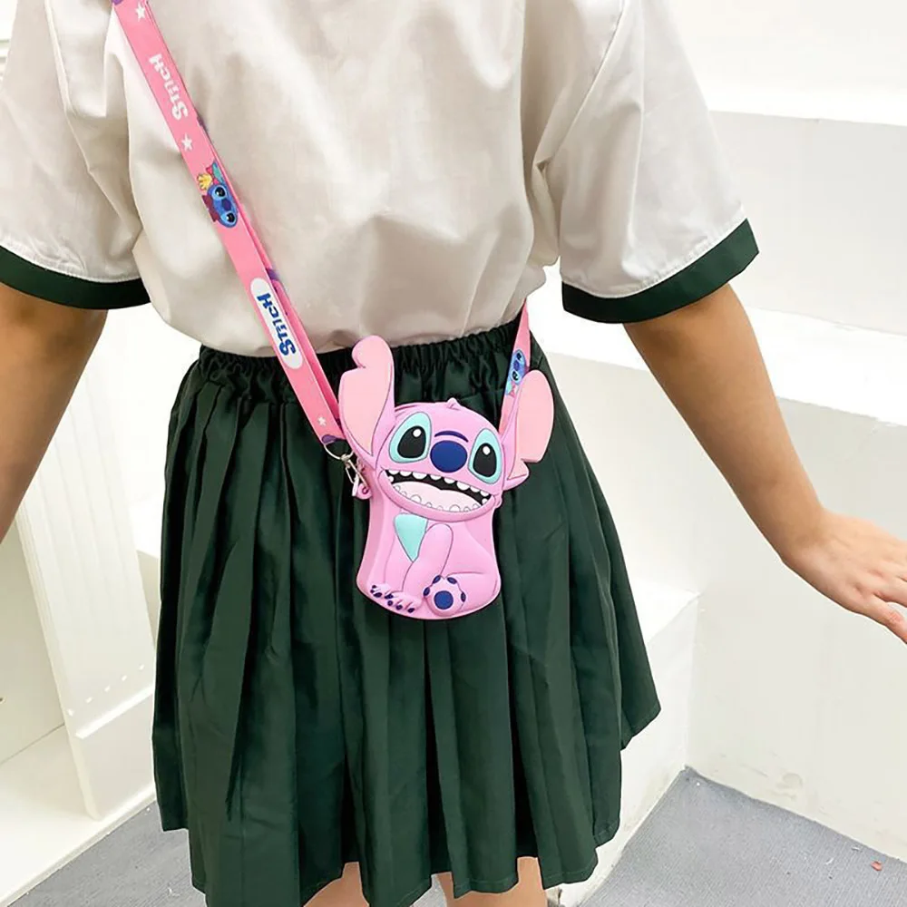 Силиконовая сумка-мессенджер на плечо для детей портативная Сумочка мелочи