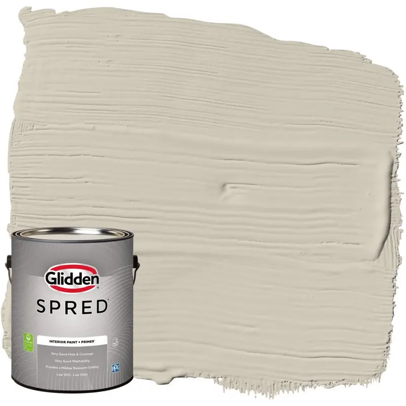 

Interior Paint Ostrich Feather, Flat, 1 Gallon Leather sewing Acusticsonic template Wuta official store Leather repair French ed