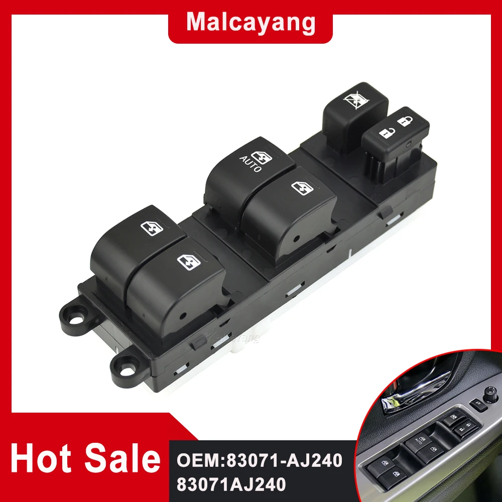 

Стеклоподъемник с левым и передним стеклом LHD для Subaru Outback 2013-2015 83071-AJ240, автомобильные аксессуары